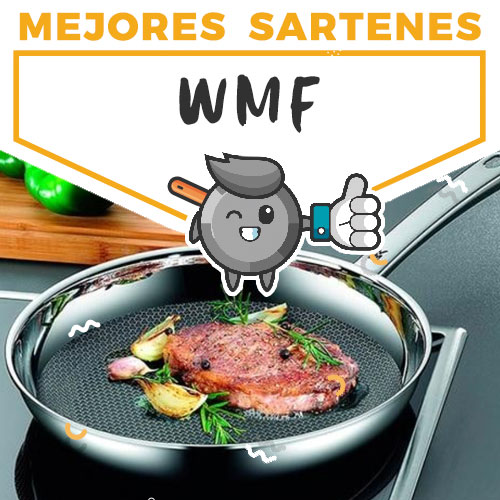 Sartén antiadherente Steak Profi 28 cm - Aluminio fundido - WMF